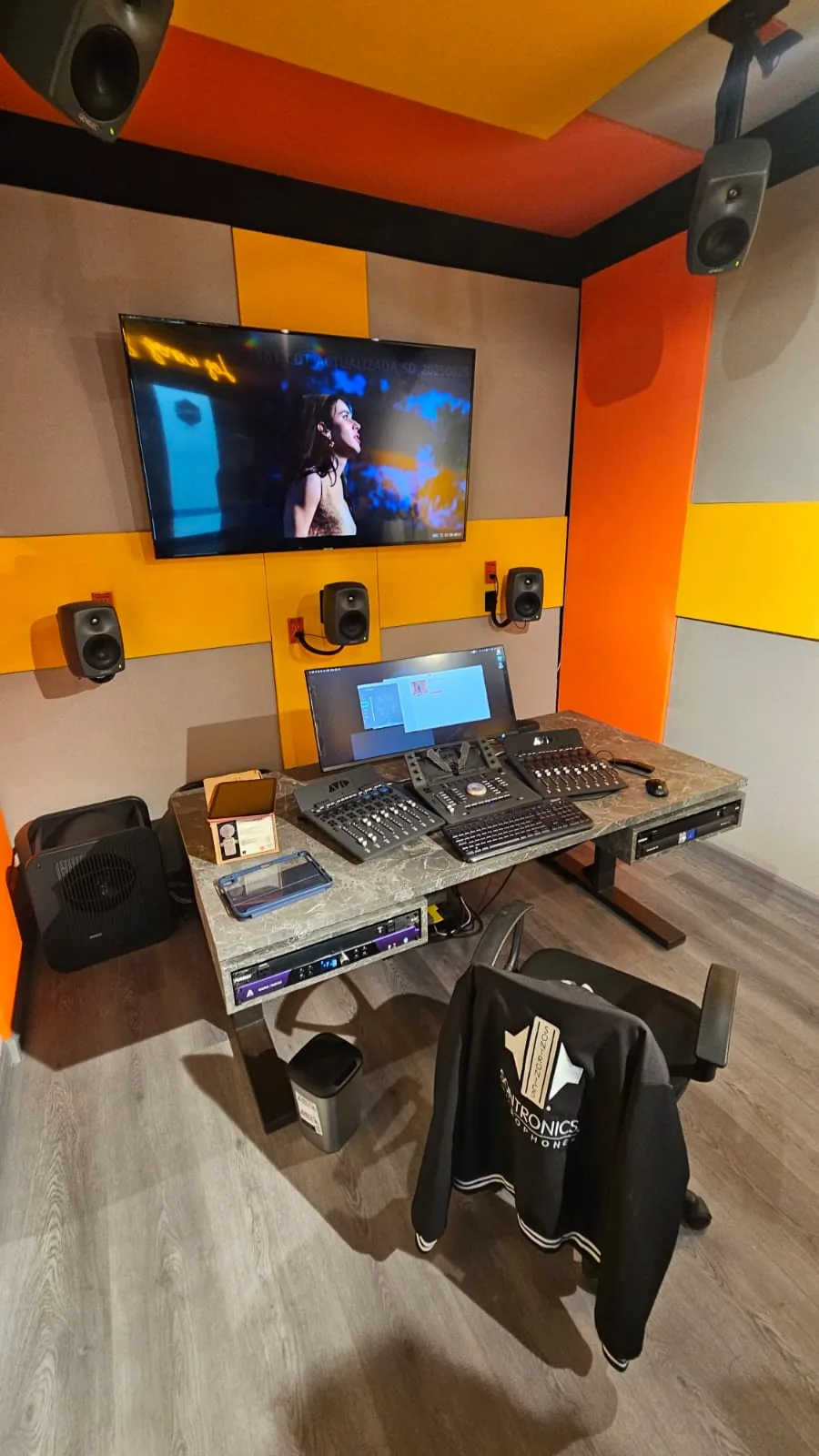 Equipo de audio profesional